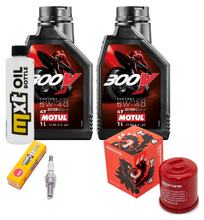 Inspectiepakket 2L 5W-40 + Oliefilter + 1x Bougie voor Piaggio MP3 125 ccm