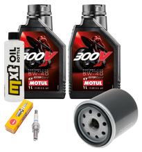 Inspectiepakket 2L 5W-40 + Oliefilter + 1x Bougie voor Piaggio MP3 125 ccm