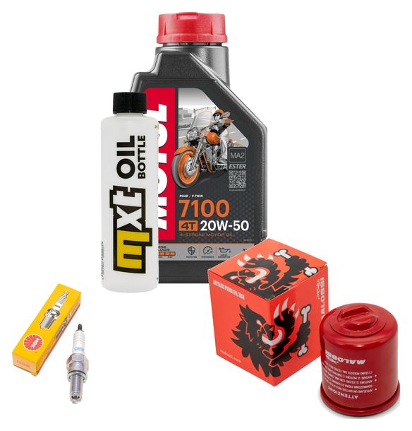 Inspektionspaket 1L 20W-50 + Ölfilter + 1x Zündkerze für Piaggio Sfera 125 ccm