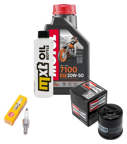 Inspektionspaket 1L 20W-50 + Ölfilter + 1x Zündkerze für Piaggio Sfera 125 ccm
