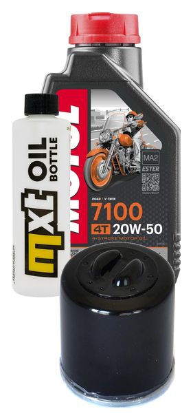 Inspektionspaket 1L 20W-50 + Ölfilter + 1x Zündkerze für Vespa ET4 125 ccm