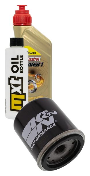 Inspektionspaket 1L 20W-50 + Ölfilter + 1x Zündkerze für Vespa ET4 125 ccm