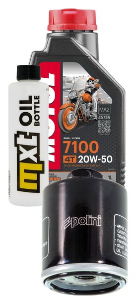 Inspektionspaket 1L 20W-50 + Ölfilter + 1x Zündkerze für Vespa ET4 Leader 125 ccm