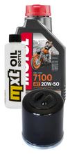 Inspekční balíček 1L 20W-50 + olejový filtr + 1x zapalovací svíčka pro Vespa ET4 Leader 125 ccm