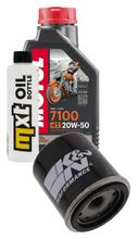 Inspektionspaket 1L 20W-50 + Ölfilter + 1x Zündkerze für Vespa ET4 Leader 125 ccm