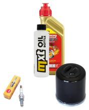 Kit d'inspection 1L 5W-40 + filtre à huile + 1x bougie pour Vespa LXV LX 125 ccm