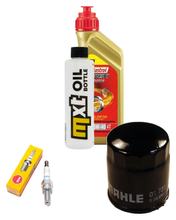 Inspection package 1L 5W-40 + oil filter + 1x spark plug for Piaggio Zip II 125 ccm