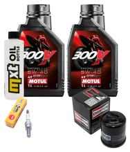 Kit d'inspection 2L 5W-40 + filtre à huile + 1x bougie pour Piaggio Liberty 150 ccm