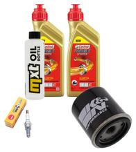 Inspektionspaket 2L 5W-40 + Ölfilter + 1x Zündkerze für Piaggio Liberty 150 ccm