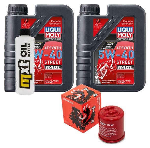 Inspektionspaket 2L 5W-40 + Ölfilter für Vespa S Sprint 3V 150 ccm Bj. 2005 - 2010