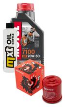 Inspectiepakket 1L 20W-50 + Oliefilter + 1x Bougie voor Piaggio X9 Amalfi 180 ccm