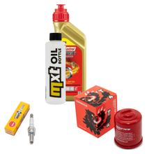 Inspectiepakket 1L 5W-40 + Oliefilter + 1x Bougie voor Vespa GT 200 ccm