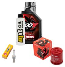Inspectiepakket 1L 5W-40 + Oliefilter + 1x Bougie voor Vespa GT 200 ccm