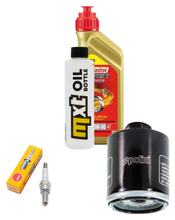 Inspectiepakket 1L 5W-40 + Oliefilter + 1x Bougie voor Vespa GT 200 ccm