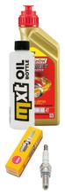 Inspectiepakket 1L 5W-40 + Oliefilter + 1x Bougie voor Piaggio X9 Evolution 200 ccm