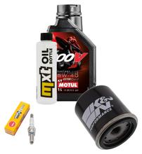 Inspectiepakket 1L 5W-40 + Oliefilter + 1x Bougie voor Piaggio X9 Evolution 200 ccm