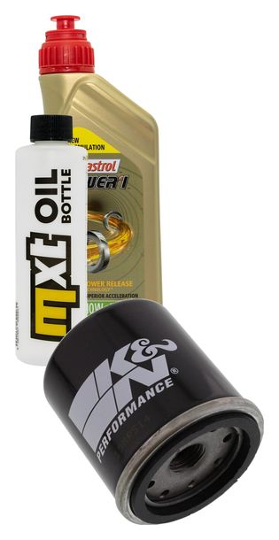 Inspektionspaket 1L 10W-40 + Ölfilter + 1x Zündkerze für Piaggio Hexagon GT 250 ccm