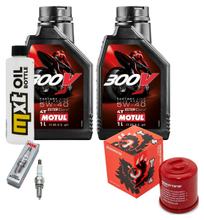 Inspectiepakket 2L 5W-40 + Oliefilter + 1x Bougie voor Piaggio X9 250 ccm