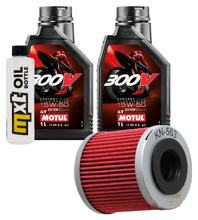 Inspektionspaket 2L 15W-50 + Ölfilter + 1x Zündkerze für Piaggio Beverly 350 ccm