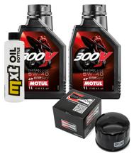 Inspectiepakket 2L 5W-40 + Oliefilter + 1x Bougie voor Piaggio Beverly 500 ccm