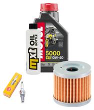 Inspection package 1L 10W-40 + oil filter + 1x spark plug for Suzuki UE 125 ccm