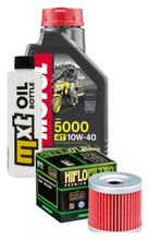 Inspection package 1L 10W-40 + oil filter + 1x spark plug for Suzuki UE 125 ccm