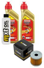 Paquete de inspección 2L 5W-40 + filtro de aceite + 1x bujía para Suzuki UX Sixteen 150 ccm