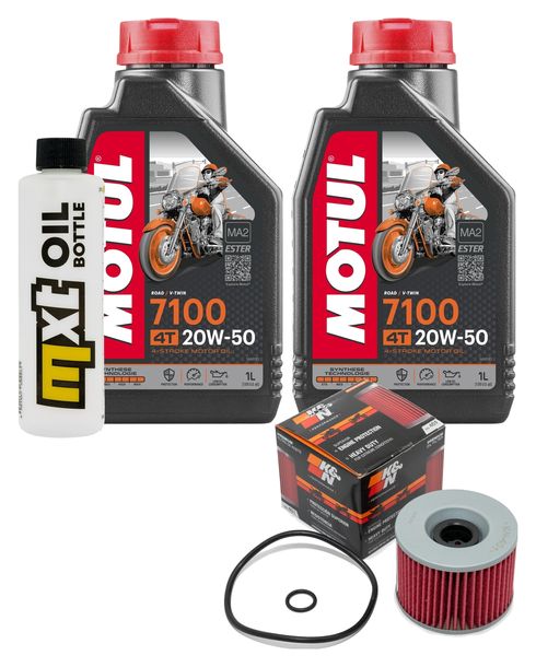 Inspektionspaket 2L 20W-50 + Ölfilter + 1x Zündkerze für Suzuki UH Burgman 200 ccm Bj. 2007