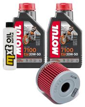 Paquete de inspección 2L 20W-50 + filtro de aceite + 1x bujía para Suzuki UH Burgman 200 ccm Año 2007