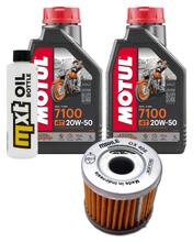 Paquete de inspección 2L 20W-50 + filtro de aceite + 1x bujía para Suzuki UH Burgman 200 ccm Año 2007