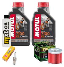 Pakiet przeglądowy 2L 20W-50 + filtr oleju + 1x świeca zapłonowa do Suzuki UH Burgman 200 ccm Rok produkcji 2007