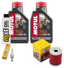 Inspectiepakket 2L 20W-50 + Oliefilter + 1x Bougie voor Suzuki AN Burgman 250 ccm Bj. 1998
