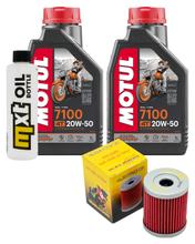 Inspectiepakket 2L 20W-50 + Oliefilter + 1x Bougie voor Suzuki AN Burgman 250 ccm Bj. 1998
