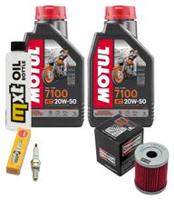 Inspectiepakket 2L 20W-50 + Oliefilter + 1x Bougie voor Suzuki AN Burgman 250 ccm Bj. 1998
