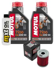 Inspectiepakket 2L 20W-50 + Oliefilter + 1x Bougie voor Suzuki AN Burgman 250 ccm Bj. 1998