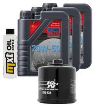 Inspektionspaket 3L 20W-50 + Ölfilter + 1x Zündkerze für Suzuki AN Burgman 650 ccm Bj. 2006