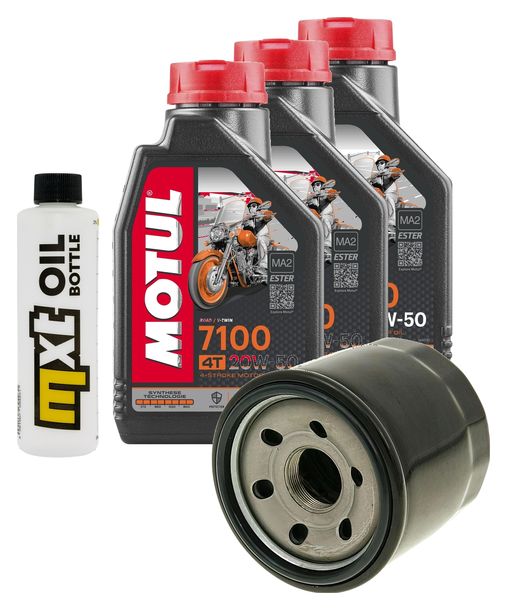 Inspektionspaket 3L 20W-50 + Ölfilter + 1x Zündkerze für Suzuki AN ZA Burgman 650 ccm Bj. 2013
