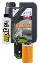 Inspectiepakket 1L 10W-40 + Oliefilter + 1x Bougie voor SYM GTS EVO i 125 ccm