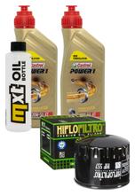 Pacote de Inspeção 2L 20W-50 + Filtro de Óleo + 1x Vela de Ignição para SYM CityCom i 300 ccm