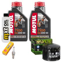 Inspekční balíček 2L 20W-50 + olejový filtr + 1x zapalovací svíčka pro SYM CityCom i 300 ccm