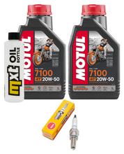Inspekční balíček 2L 20W-50 + olejový filtr + 1x zapalovací svíčka pro SYM CityCom i 300 ccm