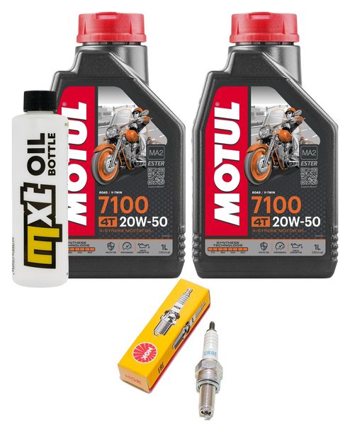 Inspektionspaket 2L 20W-50 + Ölfilter + 1x Zündkerze für SYM Maxsym i 400 ccm