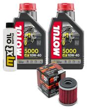 Pacchetto di ispezione 2L 10W-40 + filtro olio + 1x candela per Yamaha YP Majesty 125 ccm Anno 2001