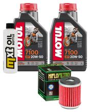 Pacchetto di ispezione 2L 20W-50 + filtro olio + 1x candela per Yamaha VP X-City YP X-Max 125 ccm Anno 2008 - 2010