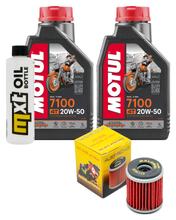 Pacchetto di ispezione 2L 20W-50 + filtro olio + 1x candela per Yamaha VP X-City YP X-Max 125 ccm Anno 2008 - 2010