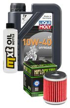 Inspektionspaket 1L 10W-40 + Ölfilter + 1x Zündkerze für Yamaha YP R X-Max 125 ccm Bj. 2014