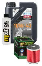 Pacchetto di ispezione 1L 10W-40 + filtro olio + 1x candela per Yamaha YP R X-Max 125 ccm Anno 2014