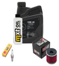 Inspectiepakket 1L 10W-40 + Oliefilter + 1x Bougie voor Yamaha YP R X-Max 125 ccm Bj. 2014