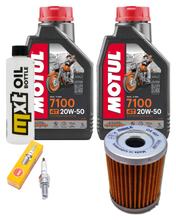 Pacote de Inspeção 2L 20W-50 + Filtro de Óleo + 1x Vela de Ignição para Yamaha YP Majesty 400 ccm Ano de Fabricação 2004 - 2005