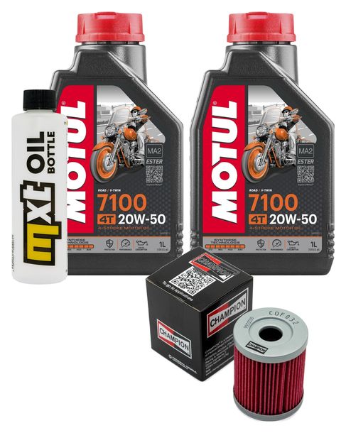 Inspektionspaket 2L 20W-50 + Ölfilter + 1x Zündkerze für Yamaha YP Majesty 400 ccm Bj. 2009